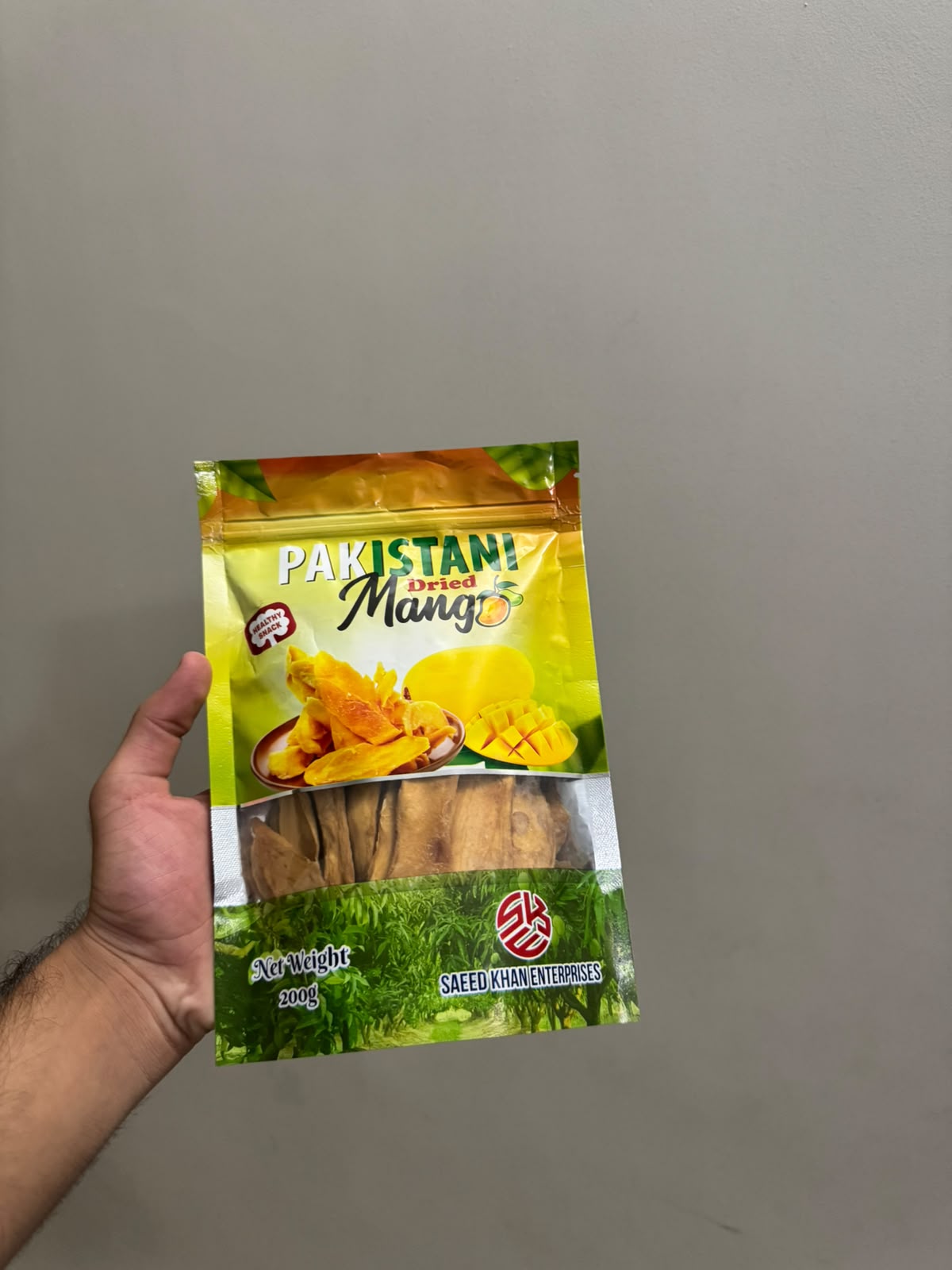 Pack of 5 dried mangoes